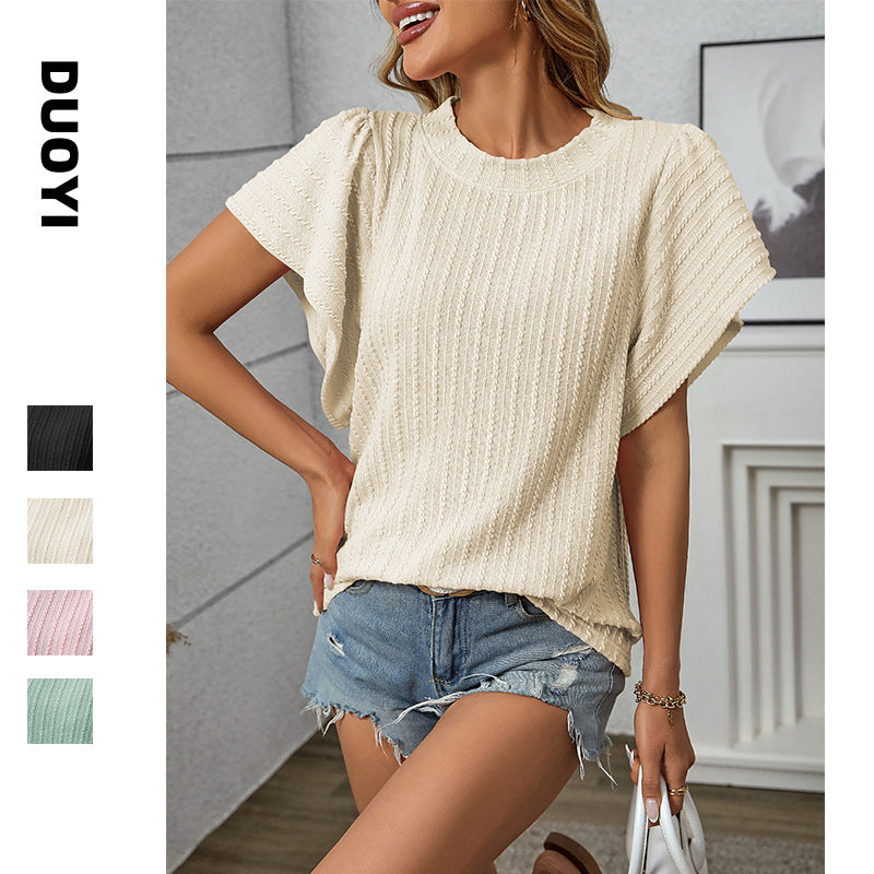 Damen stylisches Strickoberteil Drune