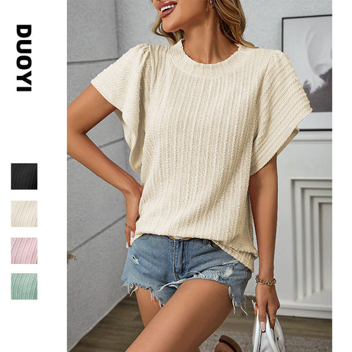 Damen stylisches Strickoberteil Drune