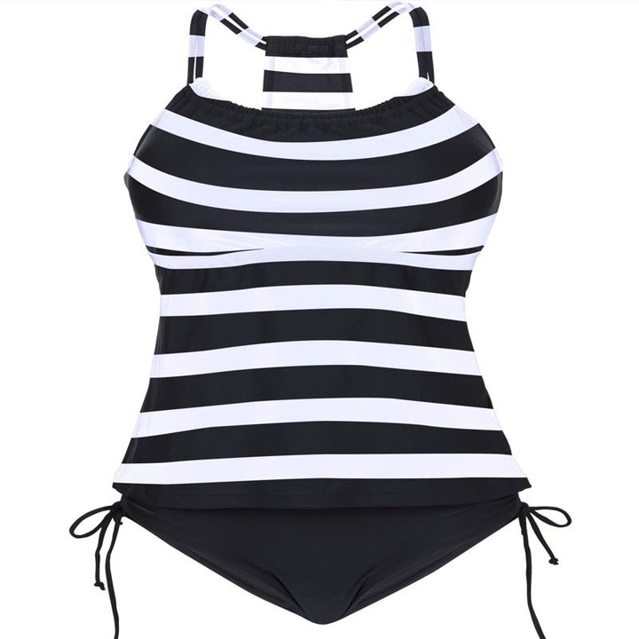 Damen Tankini-Set mit verstellbaren Trägern und raffinierten Details Drune