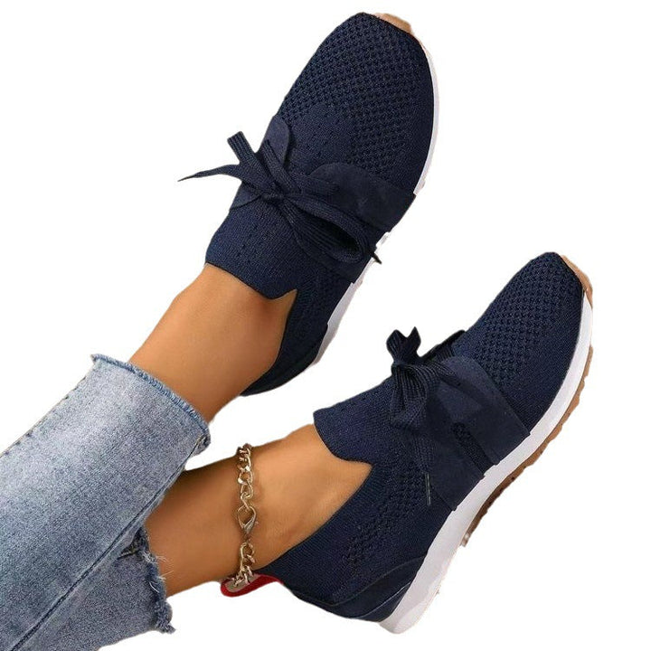 Damen Atmungsaktive Sneaker mit flexiblem Obermaterial und rutschfester Sohle Drune