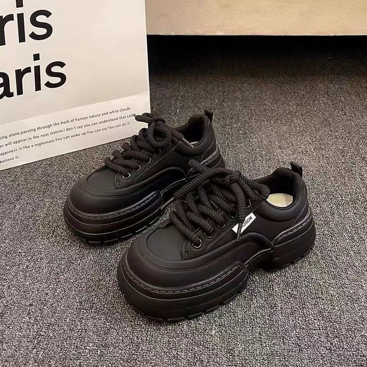 Damen Chunky Sneakers mit modischer Profilsohle und atmungsaktiver Oberflächenstruktur Drune