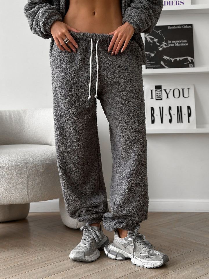 Drune | Lift Polar Fleece Strickjacke und Hosen Satz