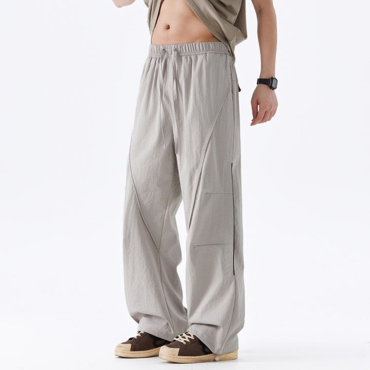 Damen Bequeme Cargohose mit elastischem Bund Drune
