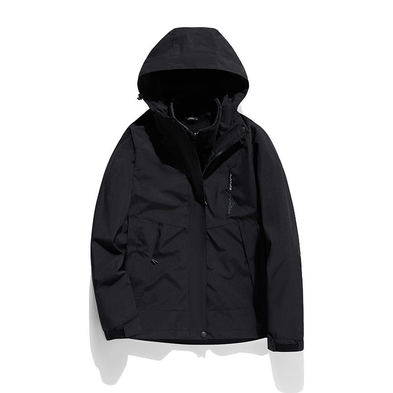 Herren Technische Outdoorjacke mit verstellbarem Kapuzendesign Drune 1787797246