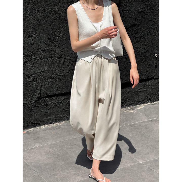 Damen Bequeme und elegante Loose-Fit Culotte Drune