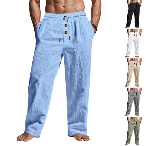 Herren Bequeme und luftige Freizeithose mit weitem Schnitt Drune