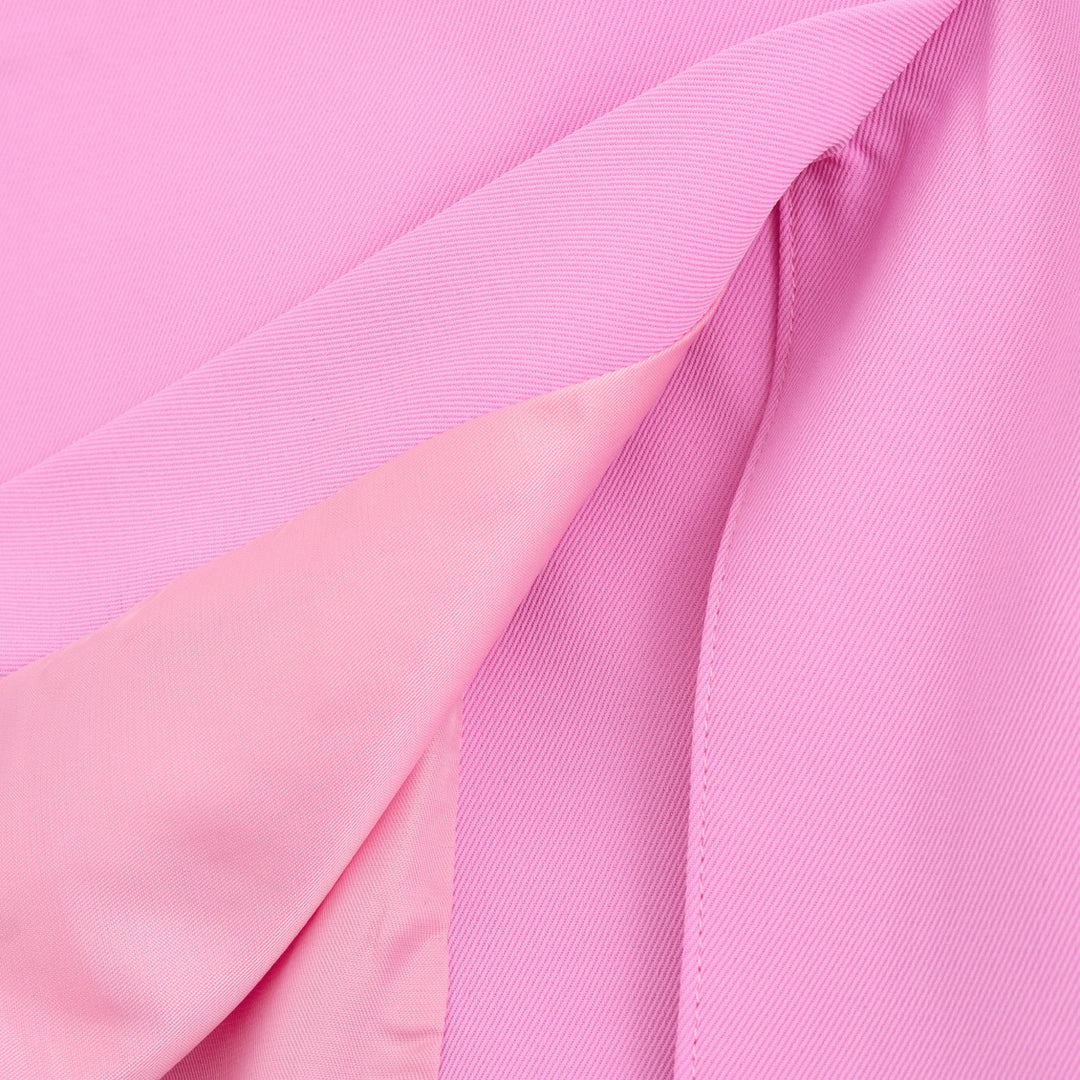 Damen nan hochtaillierte Wide-Leg-Hose mit Bügelfalte, Bundfalten und Eingrifftaschen Drune