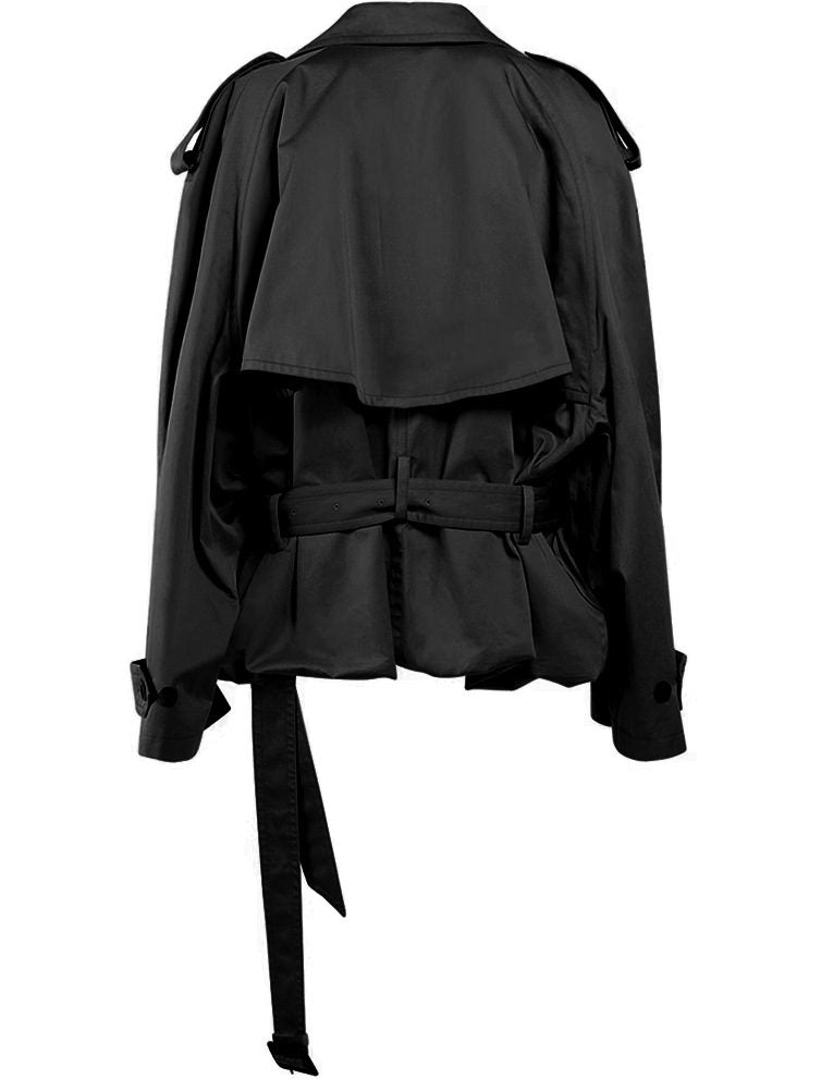 Drune | Trenchjacke - Polyester-Mischung - Modern und Vielseitig