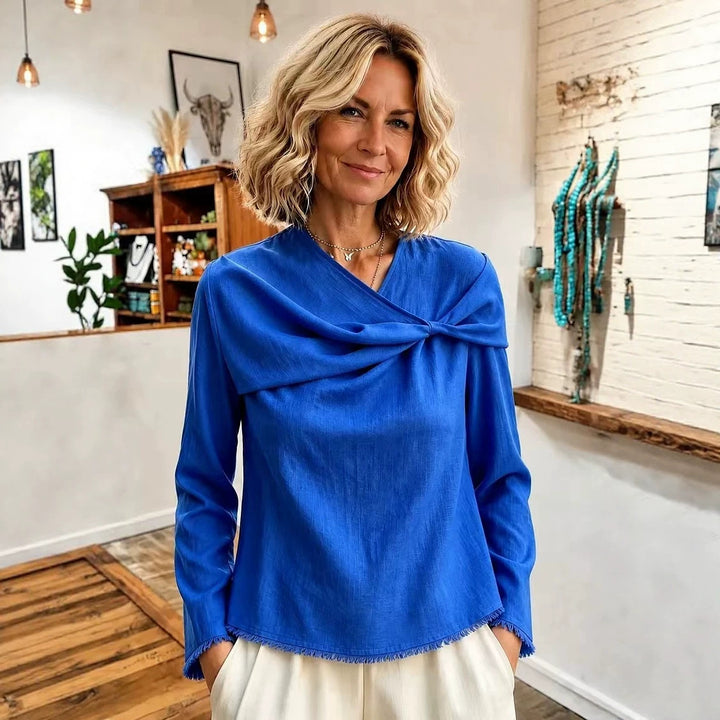 Damen Elegante und bequeme Bluse Drune