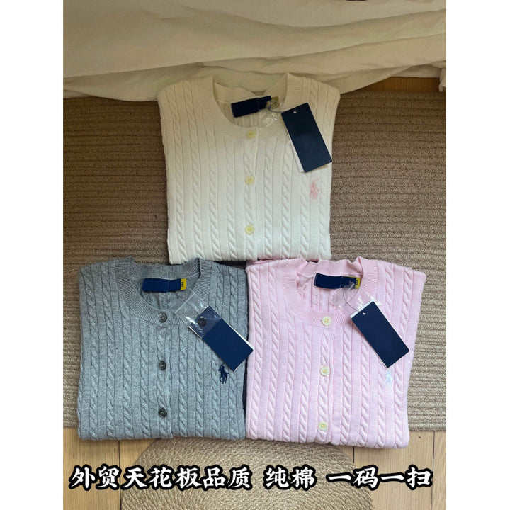 Damen Klassischer Strickcardigan Drune