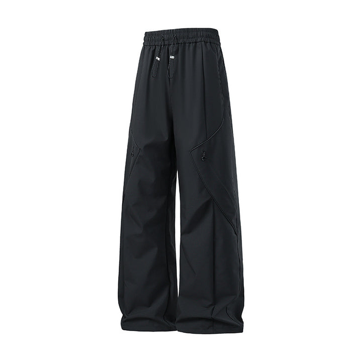 Damen Weite Tech-Cargo-Hose Drune