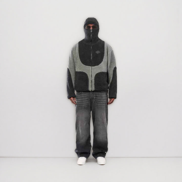 Herren stylische und funktionale Kapuzenjacke mit isolierter Fütterung Drune