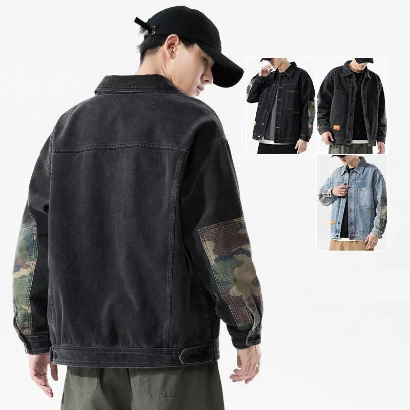 Herren Lässige Modern Denimjacke Drune