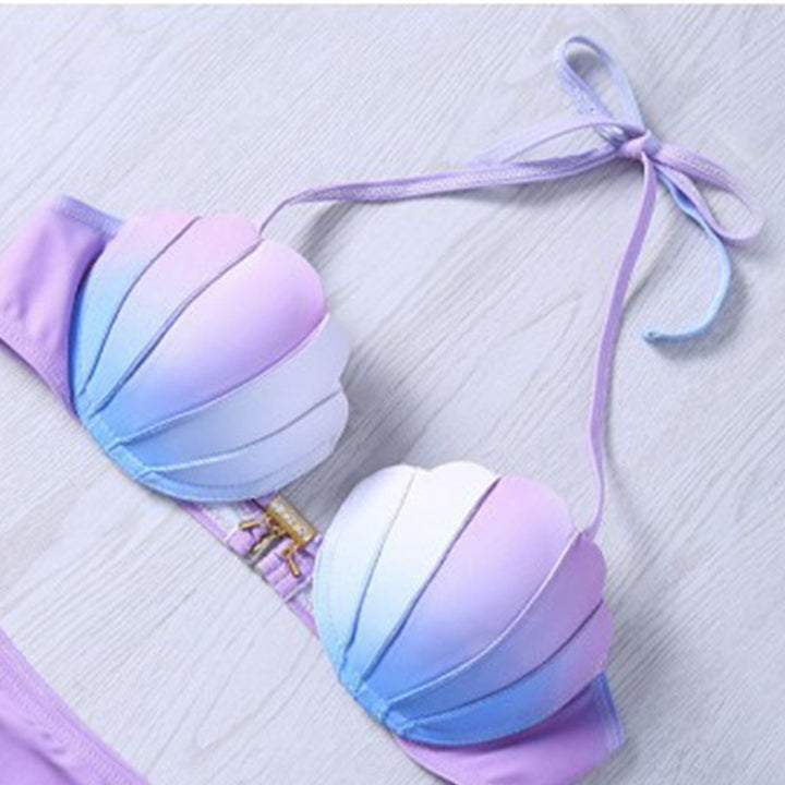 Damen Bikinoberteil mit Rüschen-Design Drune