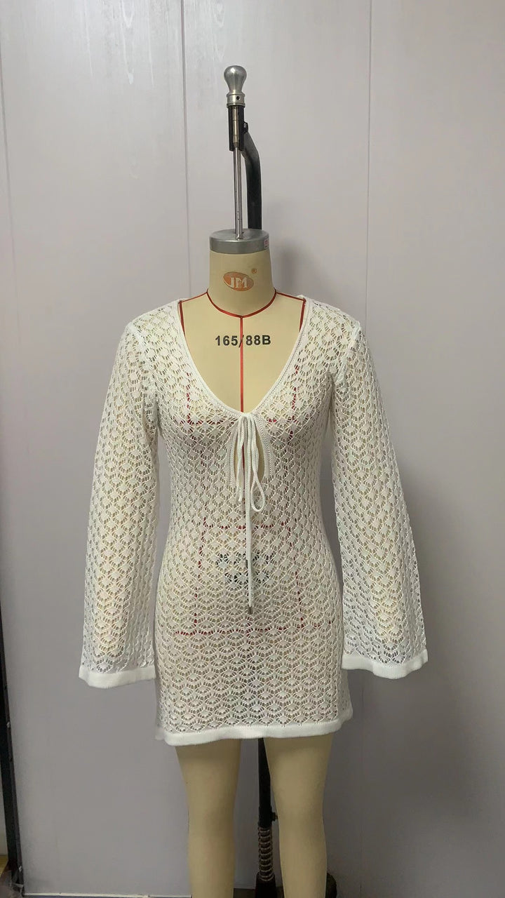 Damen Zweiteiler Strickensemble mit raffiniertem Schnitt Drune