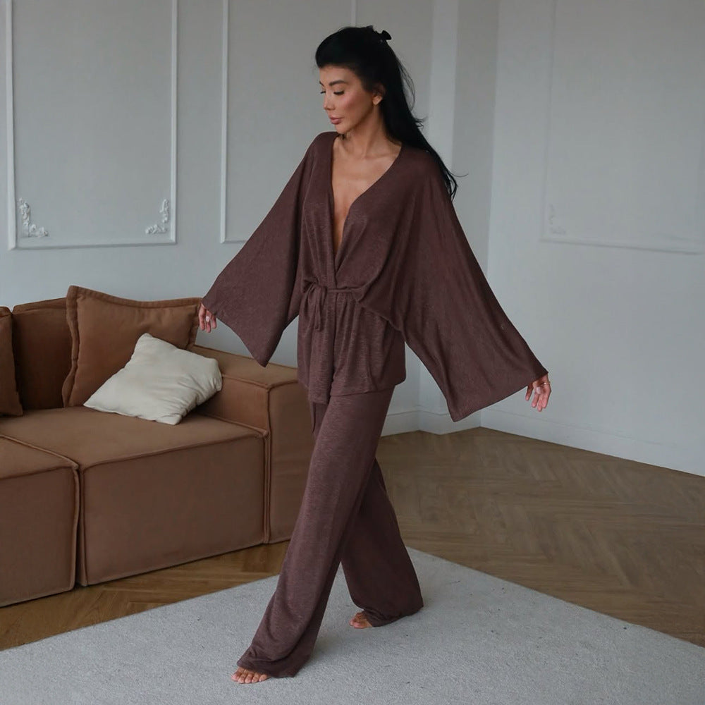 Damen Komfortables Oversized Lounge-Set Drune