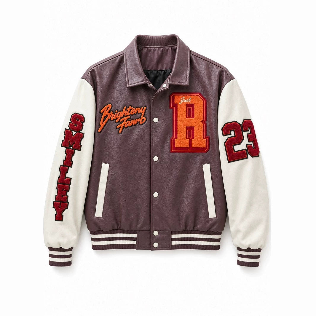 Herren Modische Collegejacke Drune
