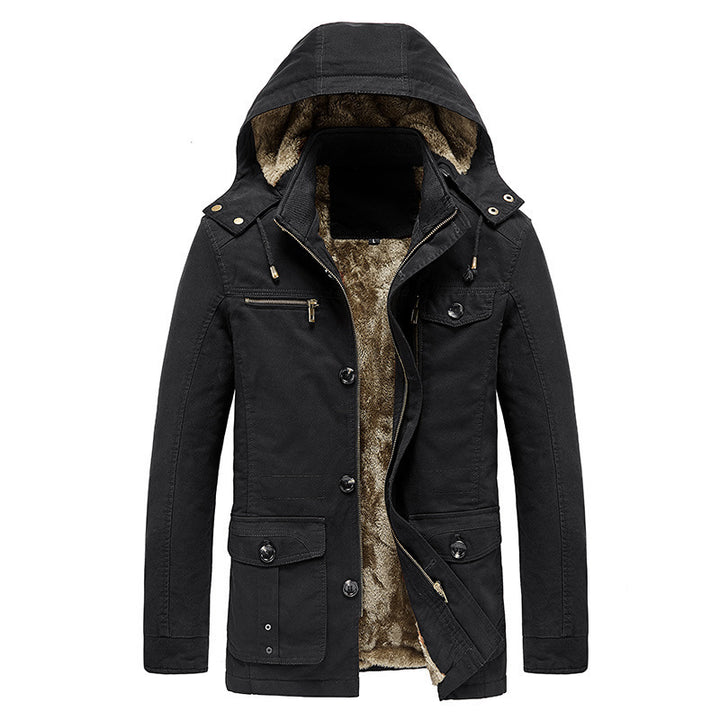 Herren Robuste und Warmgefütterte Outdoor-Jacke Drune