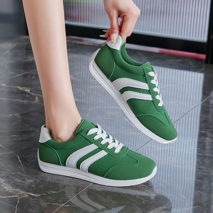 Damen Freizeit-Sneaker mit atmungsaktivem Obermaterial und bequemer Dämpfung Drune