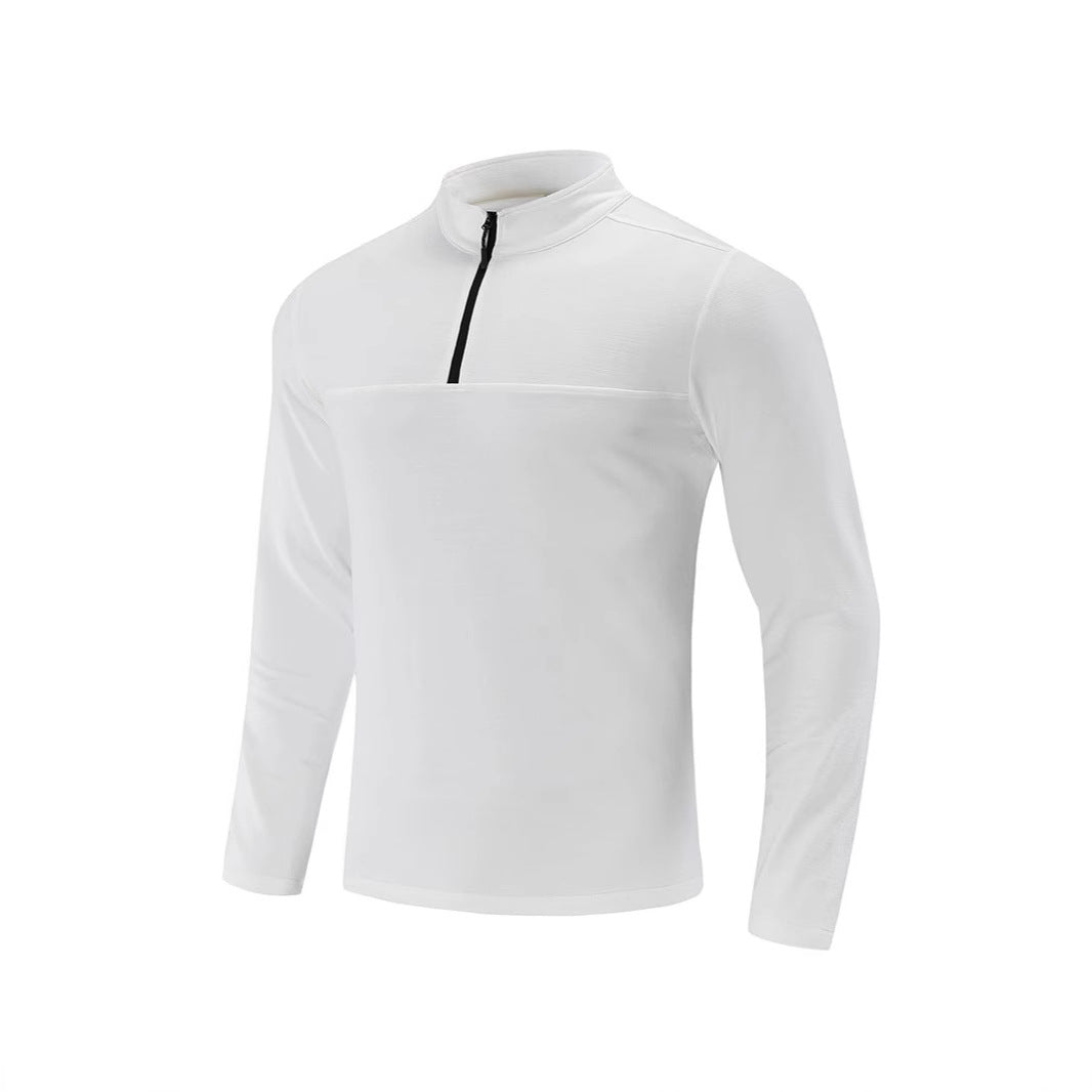 Herren Thermo-Langarmshirt mit Halbzip und Stehkragen Drune