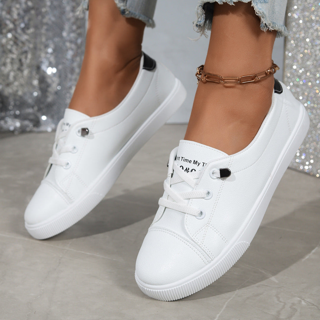 Damen komfortable Sneakers mit modischem Design und atmungsaktiver Oberfläche Drune