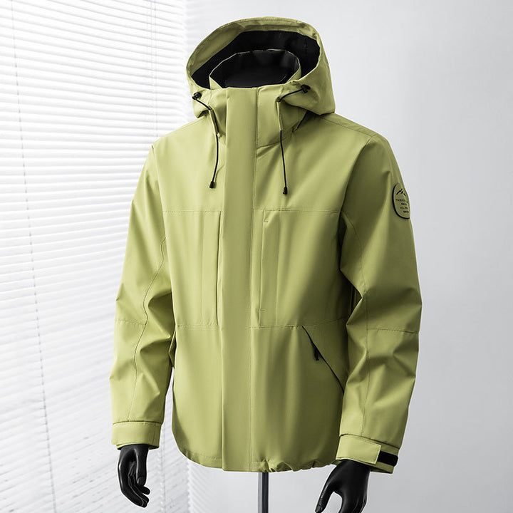 Herren Funktionsjacke mit Kapuze