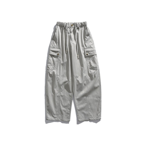 Herren Cargo-Hose mit elastischem Bund, Tunnelzug und multiplen Utility-Taschen Drune