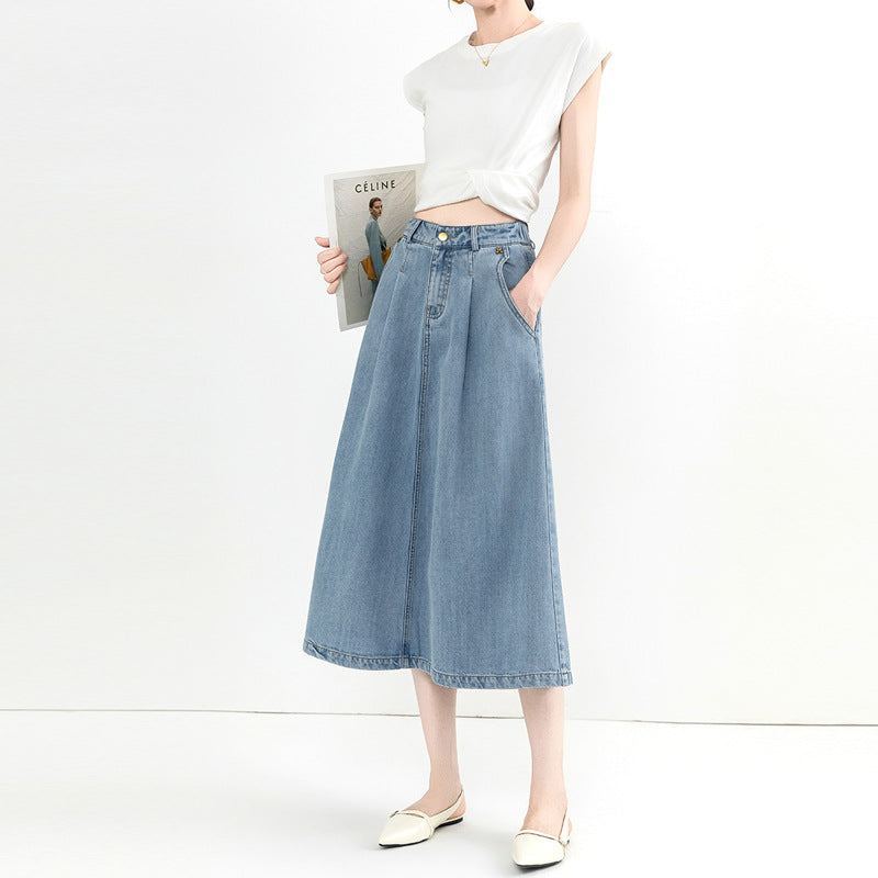 Damen Jeansrock Drune