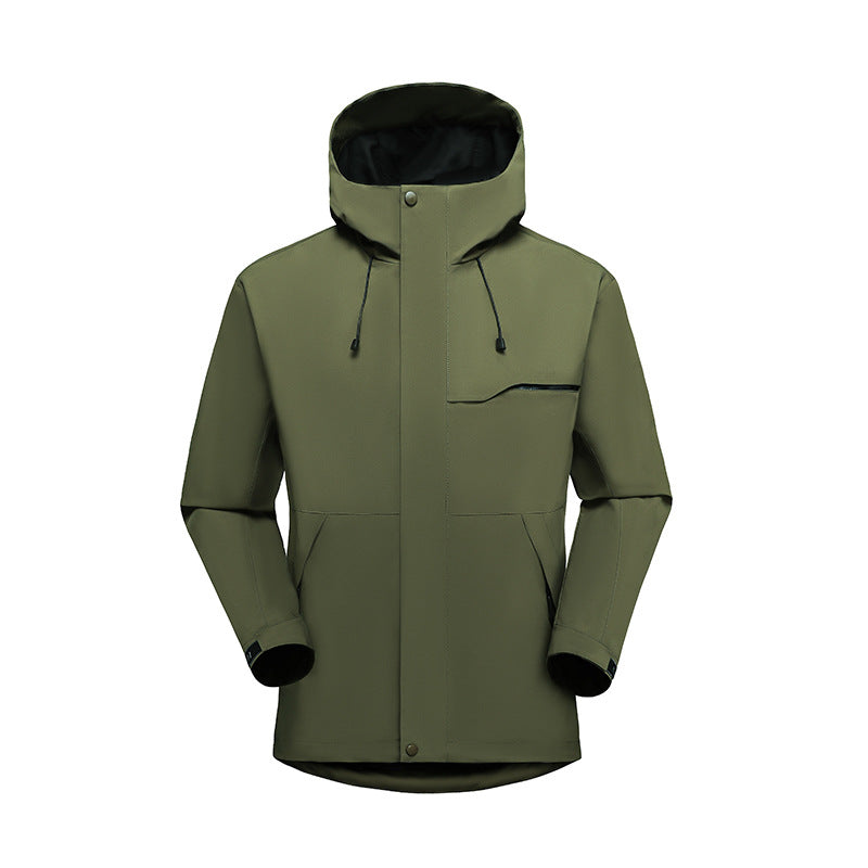 Herren Wetterfeste Outdoor Jacke Drune