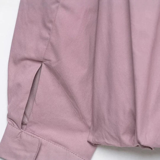 Damen Kurzweiter Blouson mit hohem Rollkragen und überlangen Manschetten Drune