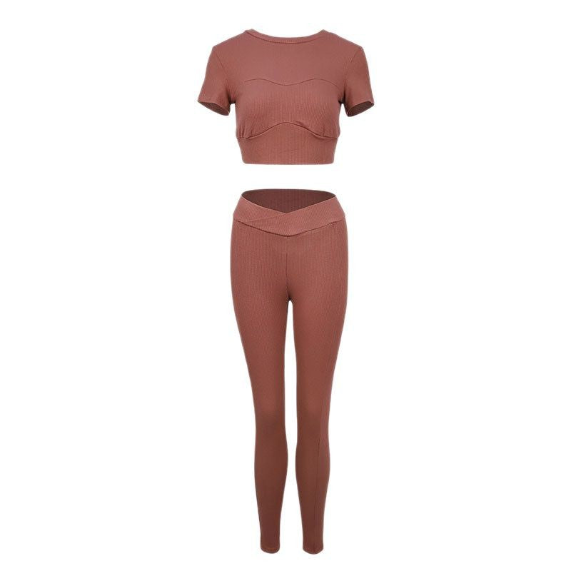 Damen Sportliches Fitness-Set Drune