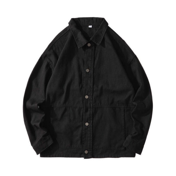 Herren Modische Denim-Jacke Drune