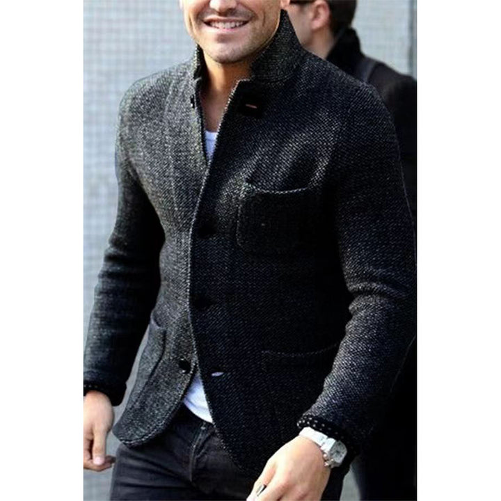 Herren Casual Chic Strickblazer Drune