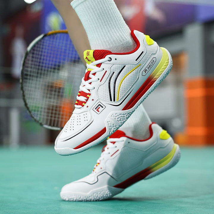 Herren Atmungsaktiver Performance-Tennisschuh mit verstärkter Zehenkappe Drune