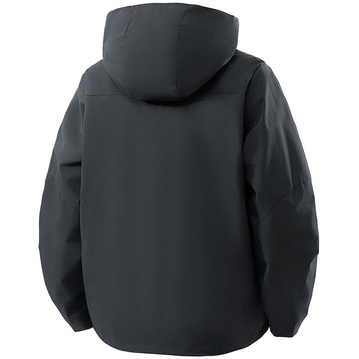 Herren Technische Softshell Outdoorjacke mit Kapuze wasser- und winddichter Membran versiegelte Reißverschlüsse Drune