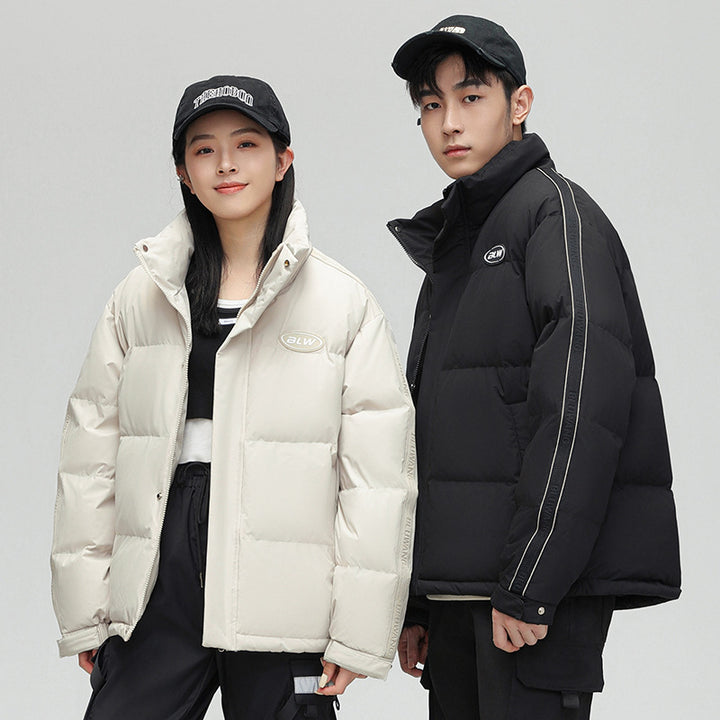 Herren Winterpufferjacke mit hohem Kragen Drune