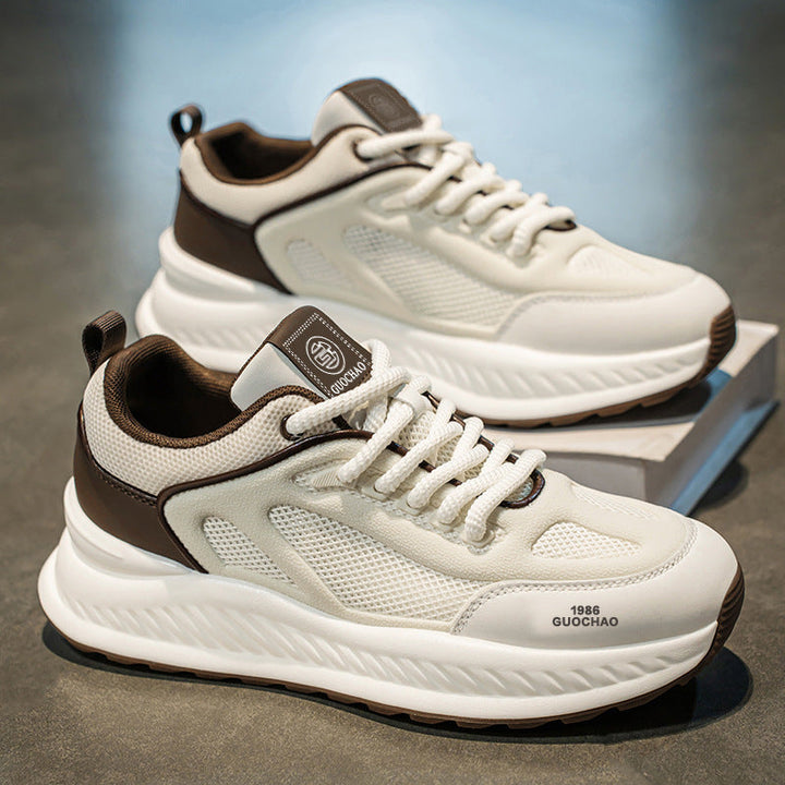 Damen Sportliche Sneakers mit atmungsaktiver Mesh-Oberfläche und stabiler Profilsohle Drune