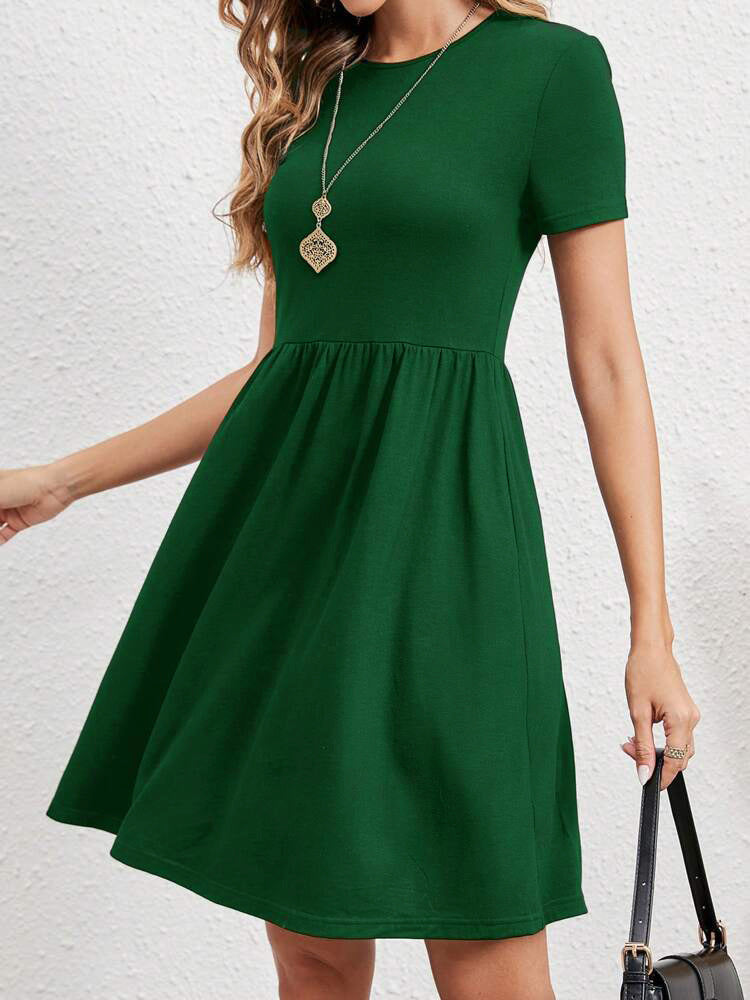 Damen Freizeitkleid mit Taillierung und elegantem Rock Drune