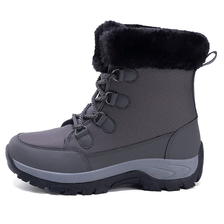 Damen Gefütterte knöchelhohe Winterboots Drune