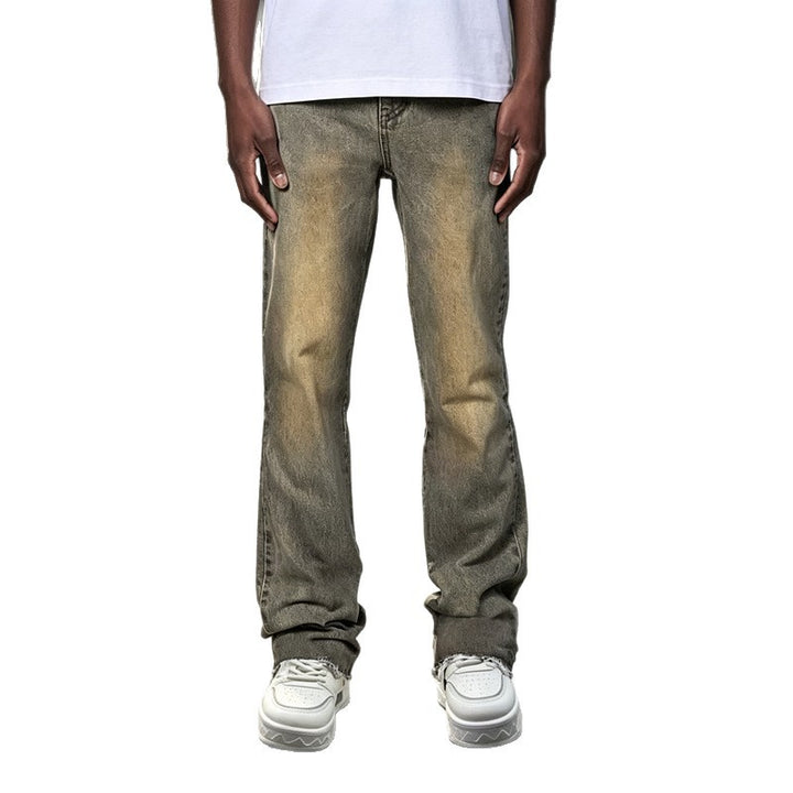 Herren Klassische Slim Fit Jeans Drune