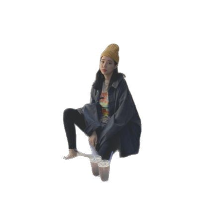 Damen Oversize-Kapuzenjacke im Utility-Stil Drune