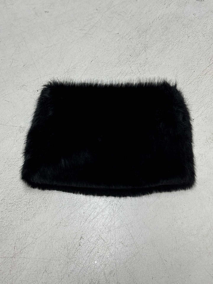 Damen Rock aus flauschigem Kunstfell Drune