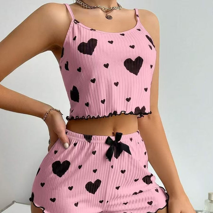 Drune | Bedrucktes Pyjama-Set