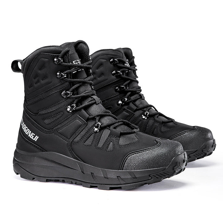 Herren Taktische Hochleistungs Winterstiefel Drune