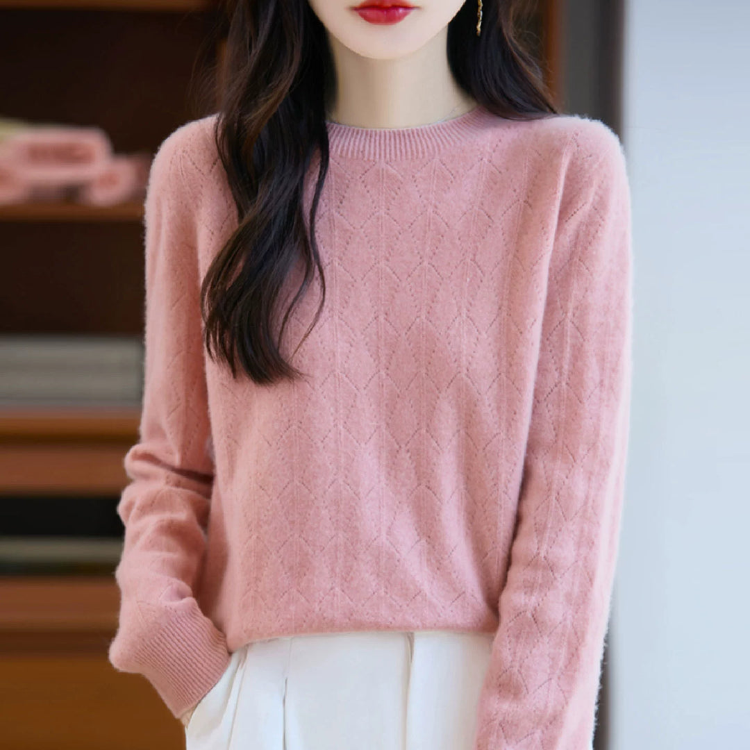 Drune | Kaschmir Pullover Damen Elegantes Strickdesign, Soft & Warm