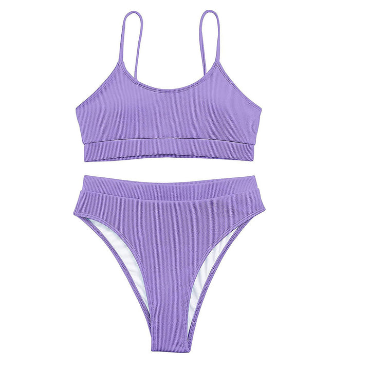 Damen Hochtaillierter Bikini mit sportlichem Schnitt Drune
