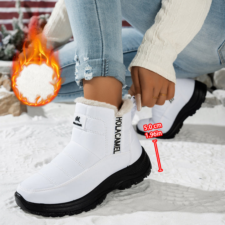 Damen Winterstiefel mit warmem Futter Drune