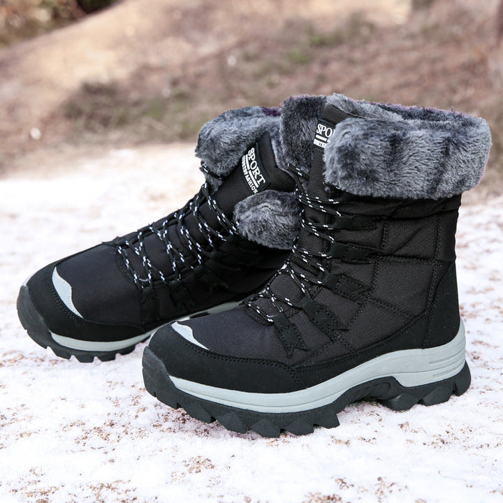 Damen Thermo-Winterstiefel mit isolierendem Innenfutter und rutschfester Sohle Drune