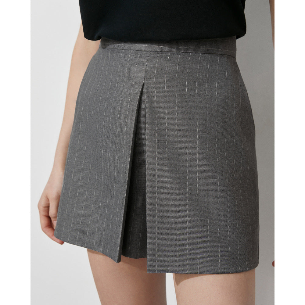Damen Elegantes zweiteiliges Anzugset mit tailliertem Blazer und Shorts Drune