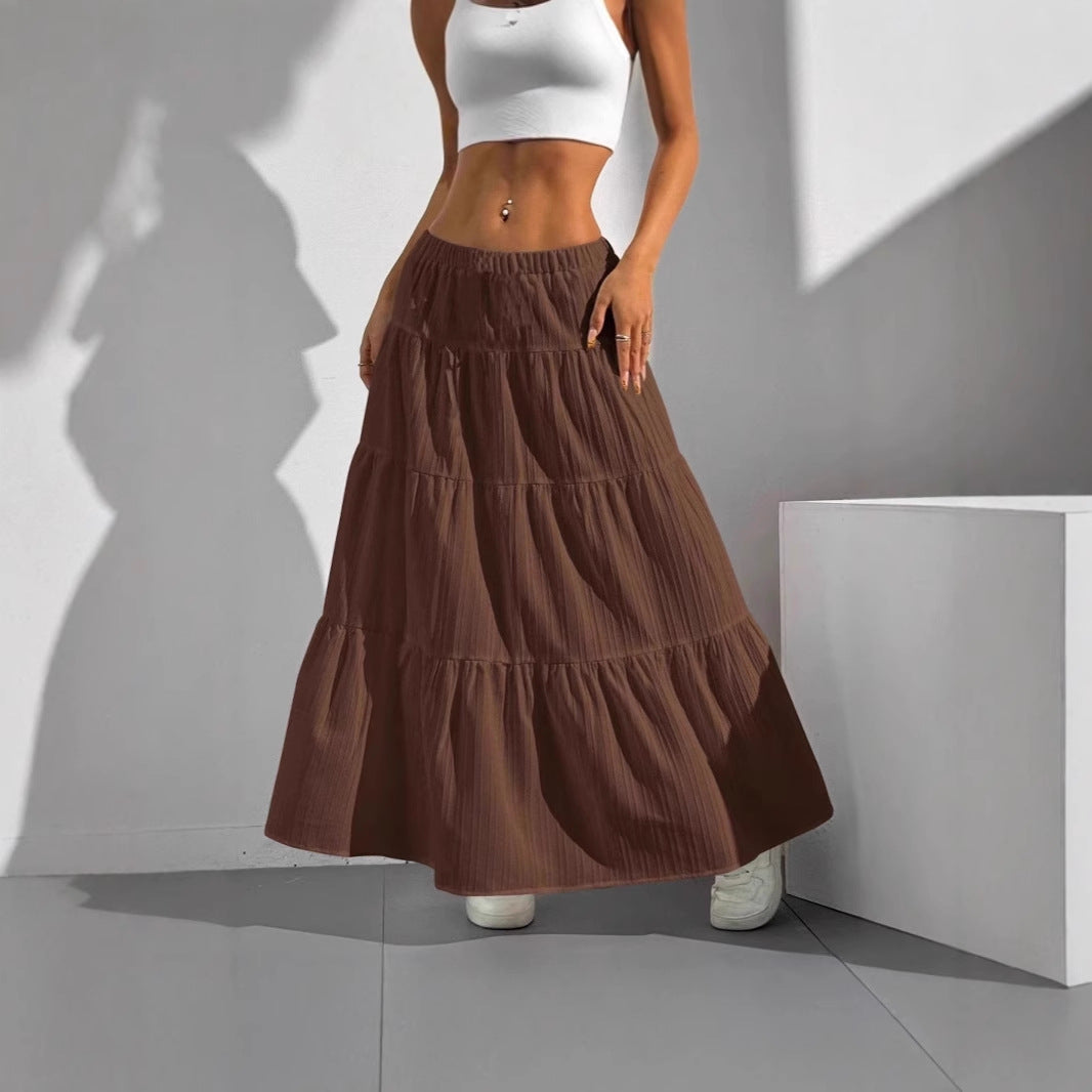 Damen Maxikleid Drune